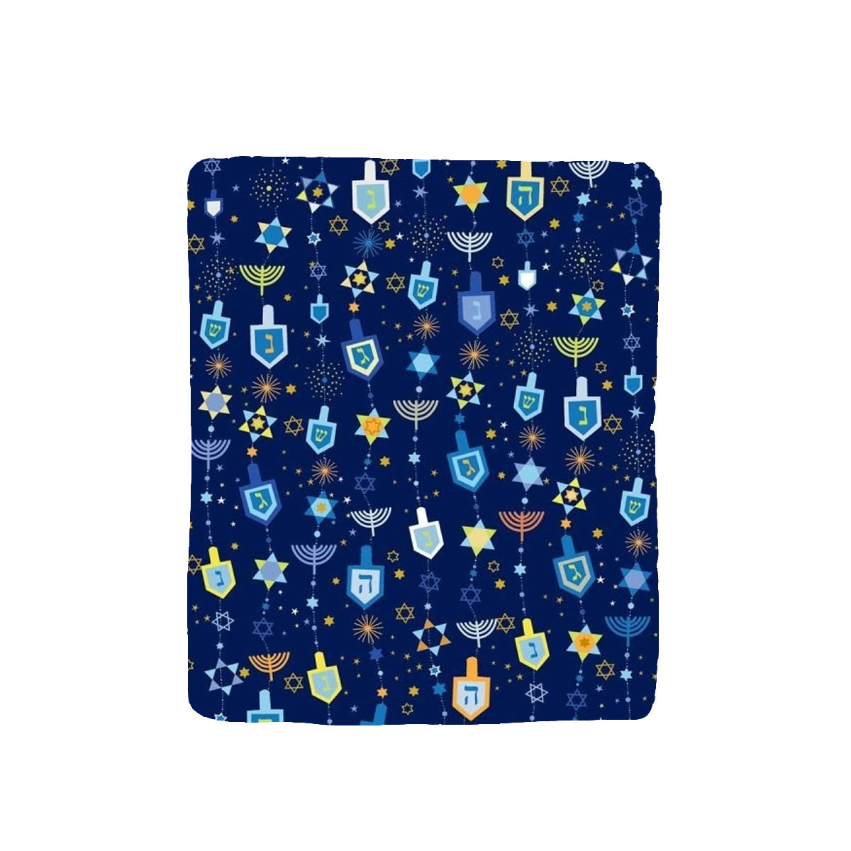 CottonFruit Dreidels And Menorahs Hanukkiah 30x60 Beach Cottonfruit dreidels and menorahs hanukkiah 30x60 beach
